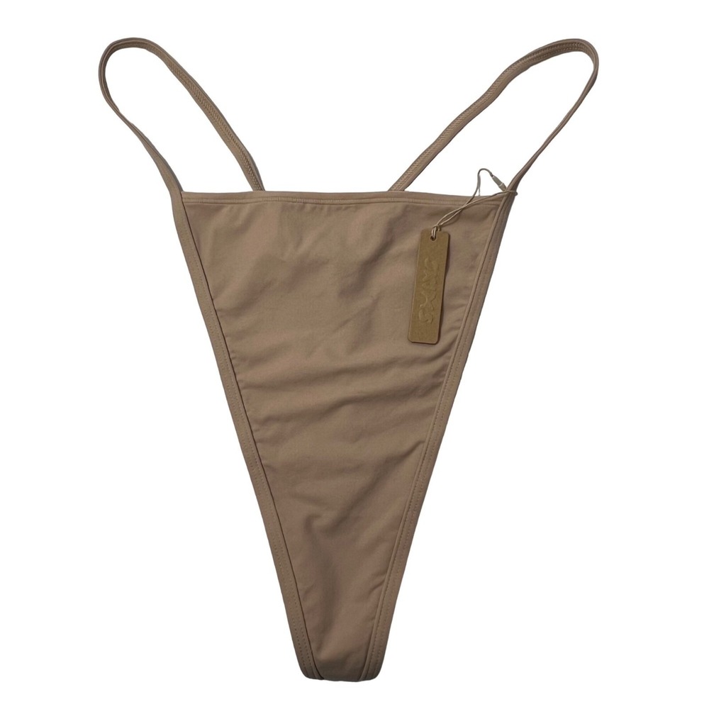 SKIMS Fits Everybody T-String Thong Mica 4X